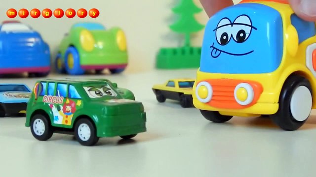 Cars Cartoon City of machines 9 seriya Bus educational cartoons