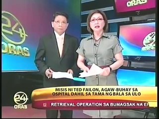 Ted Failon ► WIFE 'shot', CRITICAL