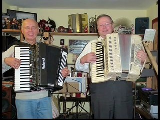 Michael und Dieter - Akkordeon-Duo, Stimmungslieder-Medley mit Gesang