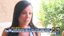 Home invasion tied two other crime scenes
