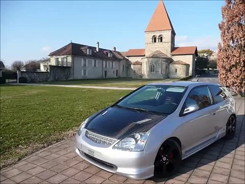 Honda Civic Type R EP3 Hondata k100 Invidia GT300 inox