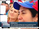 El presidente Nicolás Maduro reitera su apoyo Rafael Correa