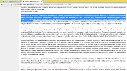 Josh MacDonald: Ontario, Canada