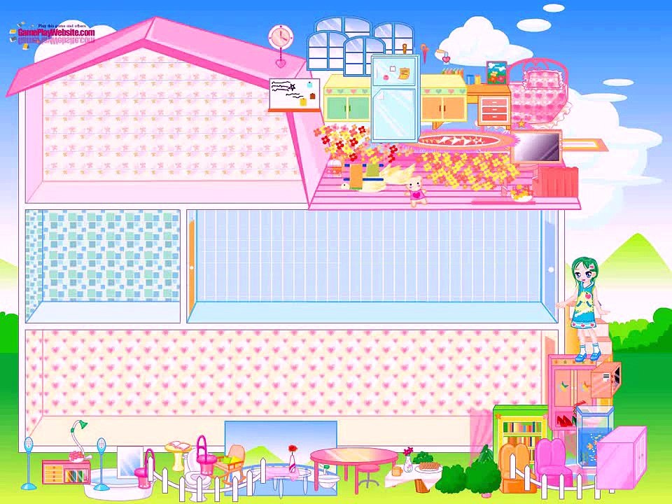 barbie house game for girls barbie dressup Cartoon Full Episodes
