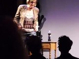 Kate Bornstein performing for the Theater Offensive in Boston, MA