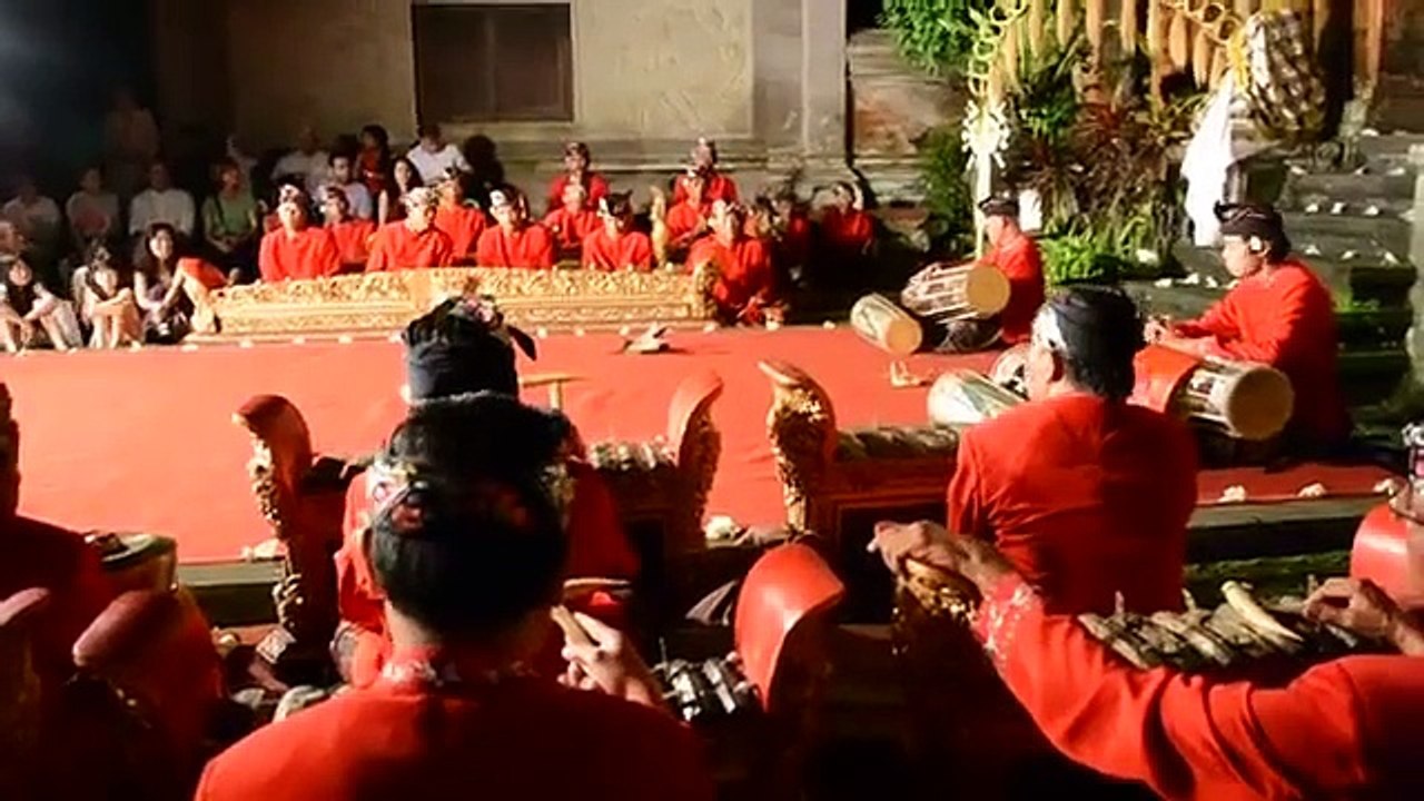 Balinese Gamelan in Ubud Palace