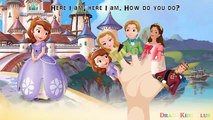Sofia the First Finger Family Song Nursery Rhymes for Children | Sofia the First Disney Cartoon Song