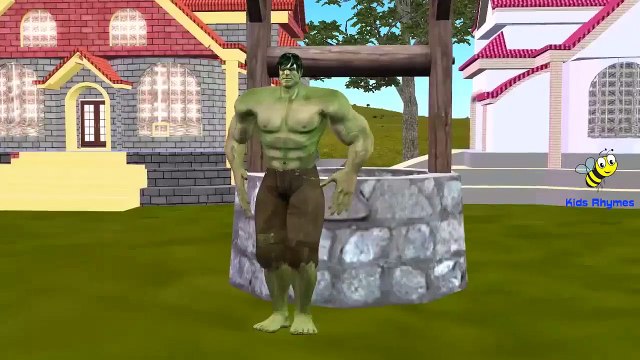 Hulk Cartoon Ding Dong Bell Children Nursery Rhymes | Hulk Ding Dong Bell Nursery Rhymes for Babies