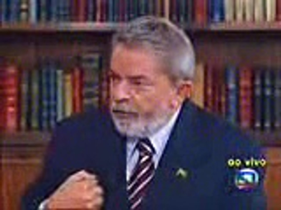 Candidato Lula no Jornal Nacional - 10.08.06 - PARTE2