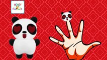 Finger Family Panda Toy Cartoon Animation Nursery Rhymes   Panda Bear Finger Family Songs For Baby