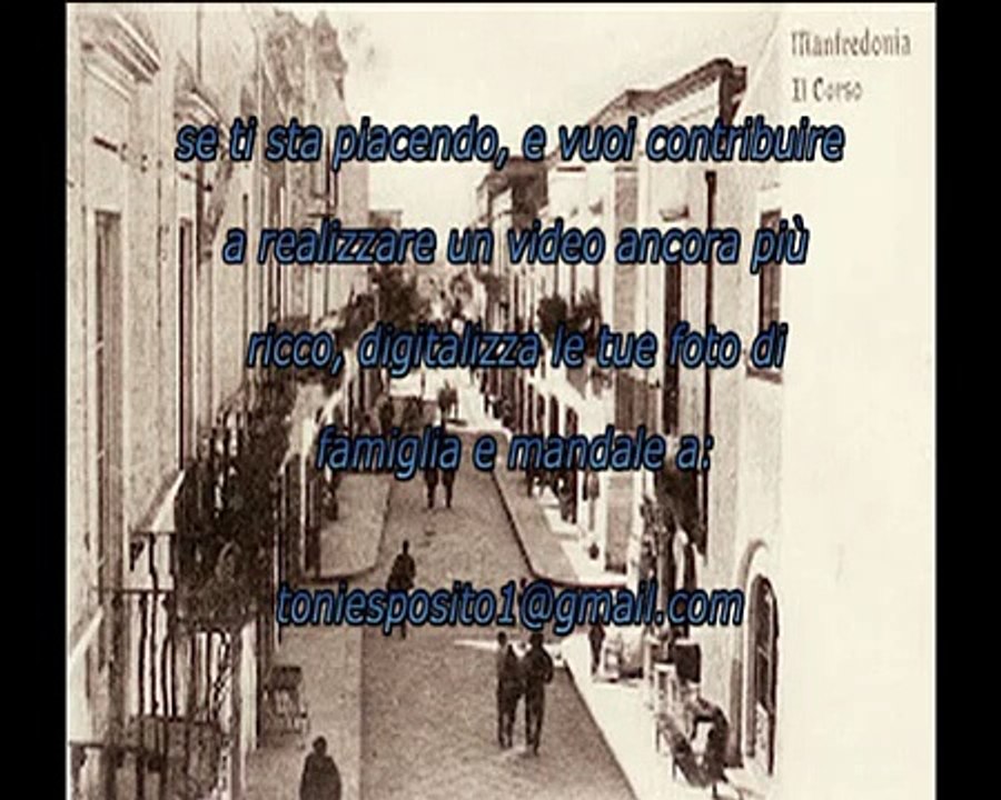 manfredonia antica - come eravamo