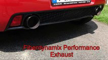 Suzuki Swift Sport stock exhaust vs Fiberdynamix Performance Exhaust