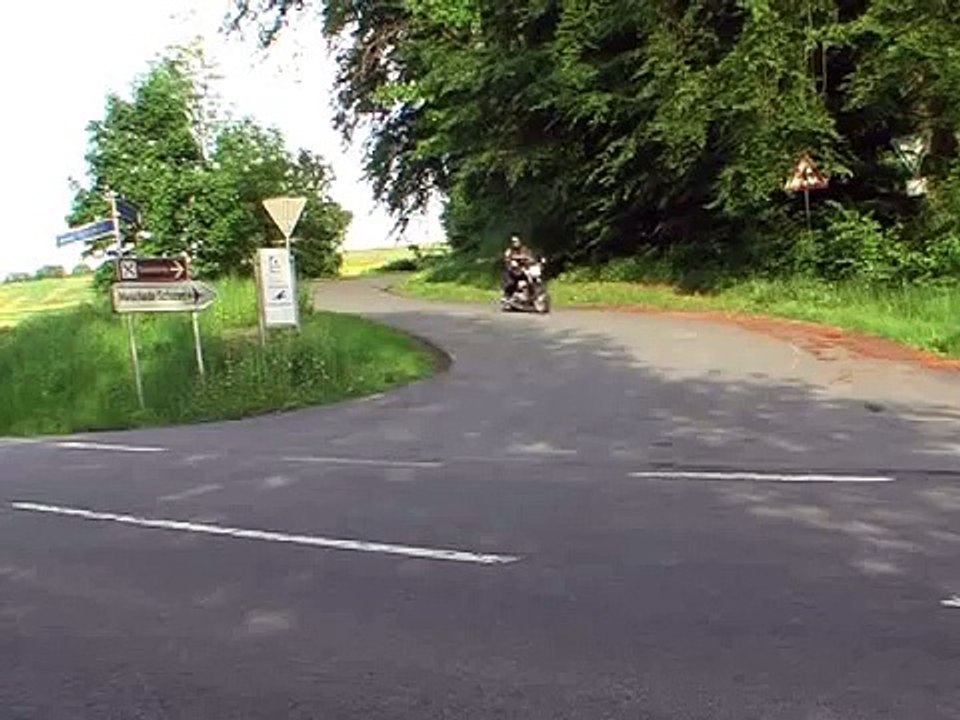 Impressionsfilm Triumph Bonneville