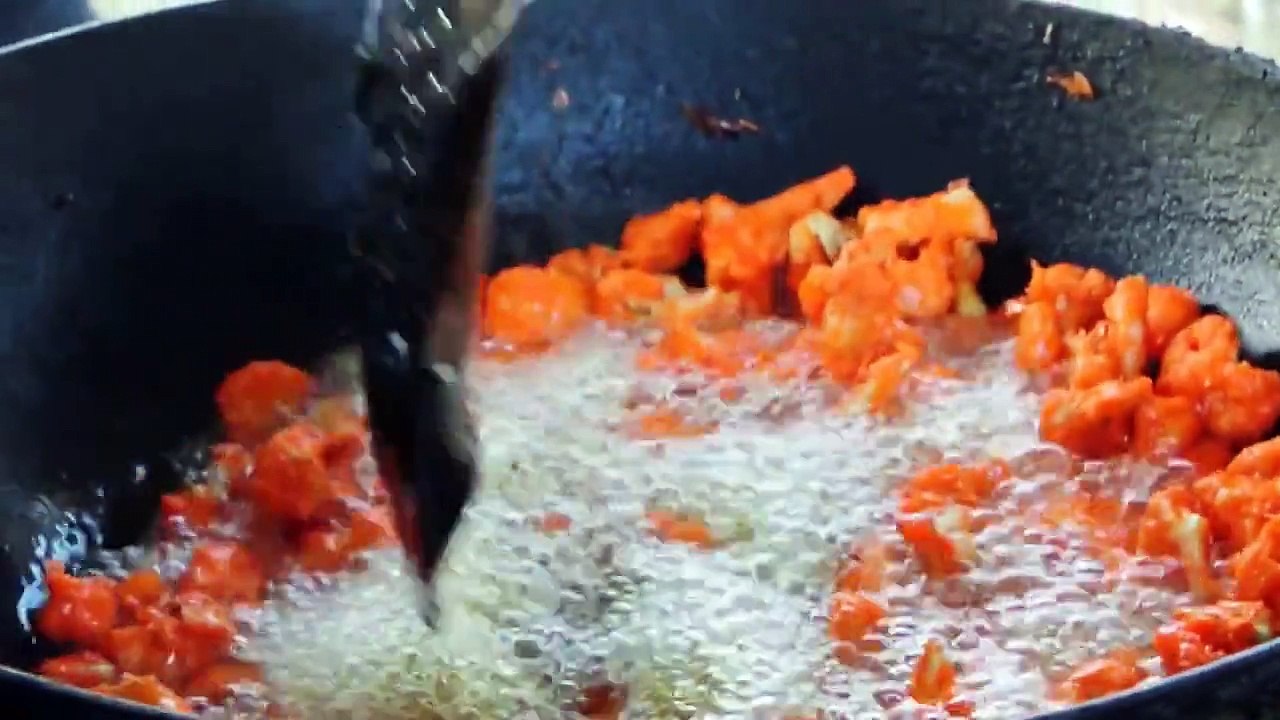 street food- gobi manchurian