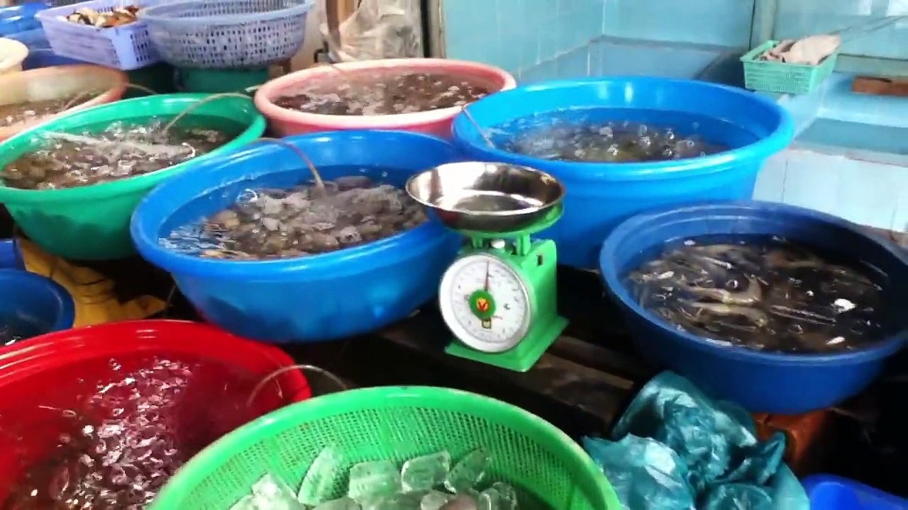 Live lobster seafood restaurant in Vietnam Nha Trang pick your own