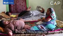 Indian father plans to sell his own kidney to save his obese children