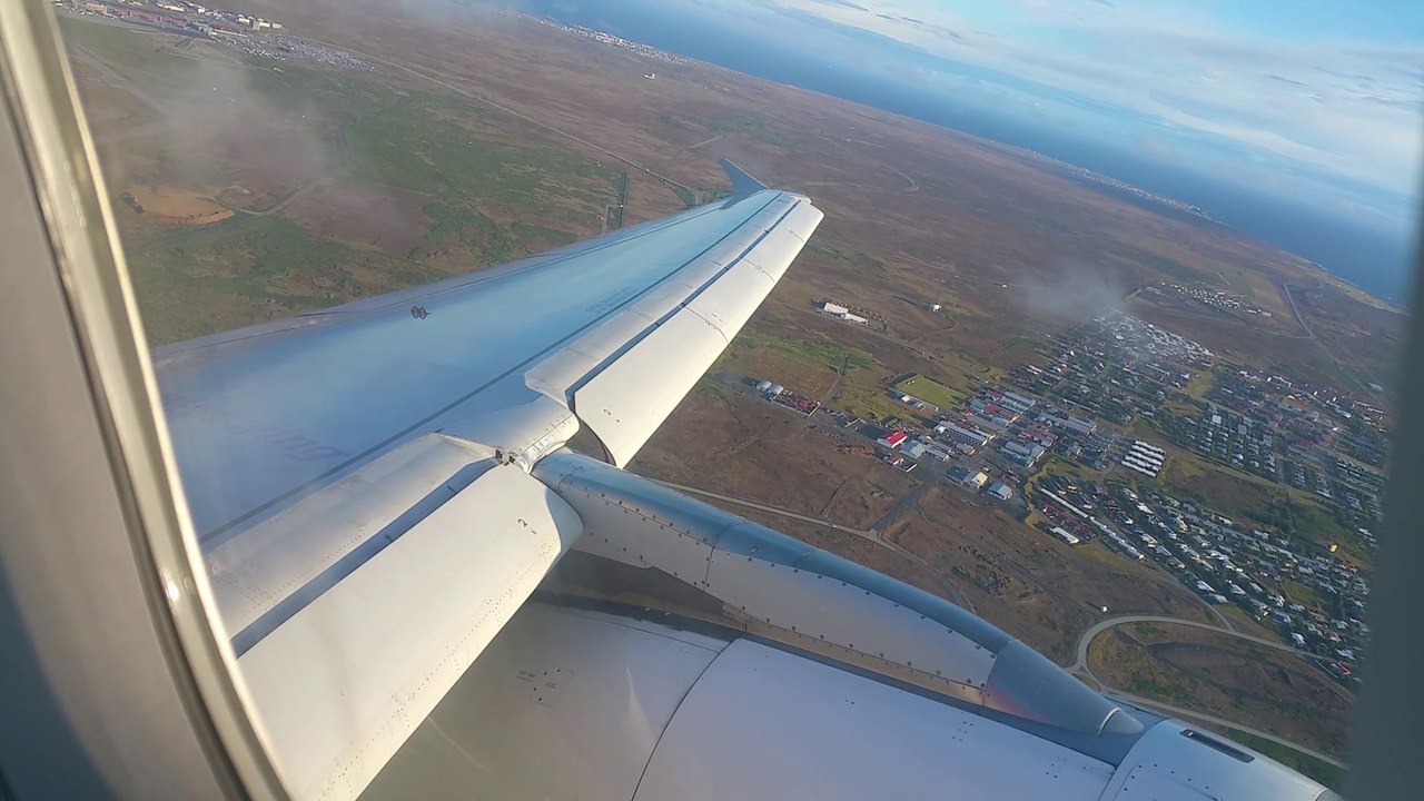 WOW Air Take Off From Keflavik International Airport