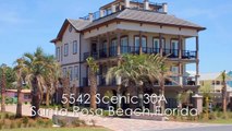 Santa Rosa Beach Florida 6BR Gulf View Vacation Rental Home, 
