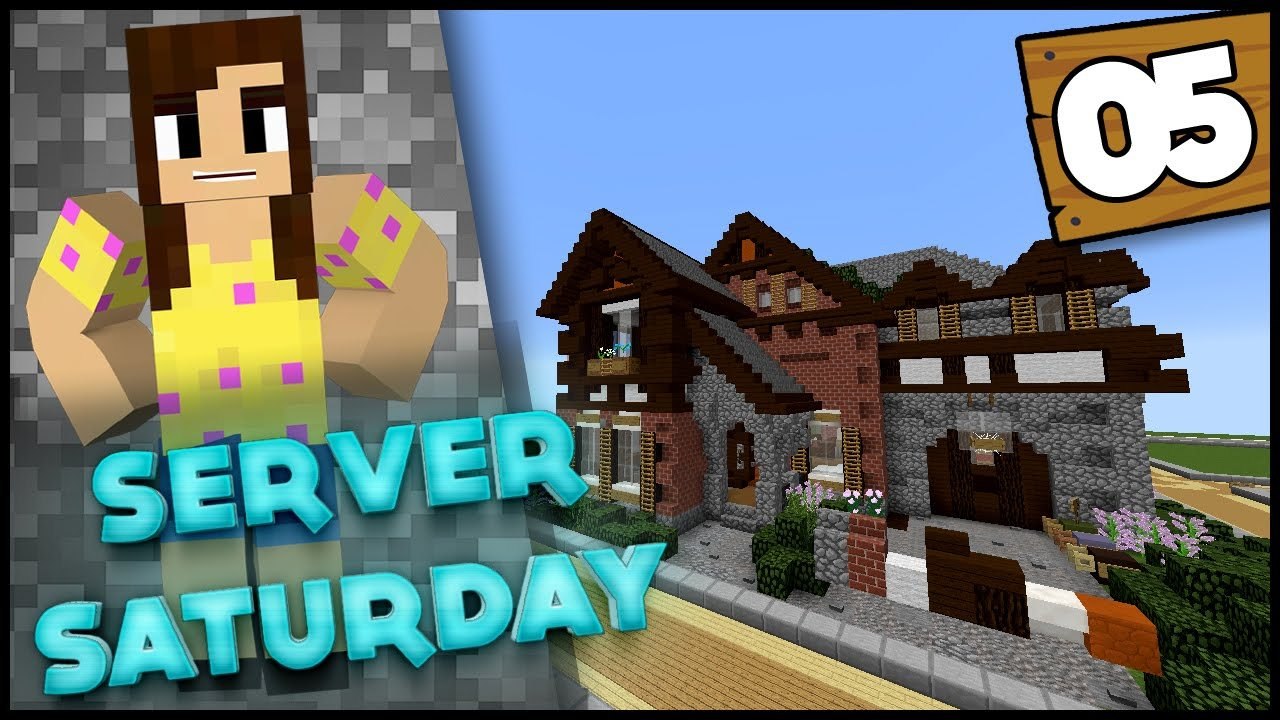 CREATIVE WORLD!  - Minecraft SMP: Server Saturday - Ep 5  -