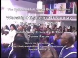 Hollywood Full Gospel Baptist Cathedral Worship Highlights 2-7-10