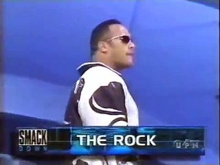 The Rock,Rikishi,Shane McMahon,Big Slow Segment 3.02.2000