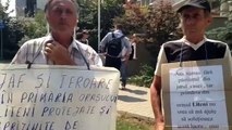 STIRIPESURSE.RO Protestatari la Suceava, la vizita lui Klaus Iohannis