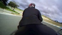 First Time At Laguna Seca Racetrack onboard  07 NINJA ZX10r