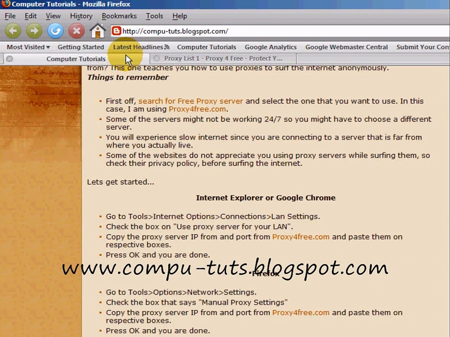⁣How to use proxy to surf internet anonymously
