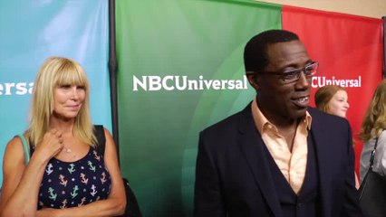 Wesley Snipes talks The Player at TCA's in Beverly Hills