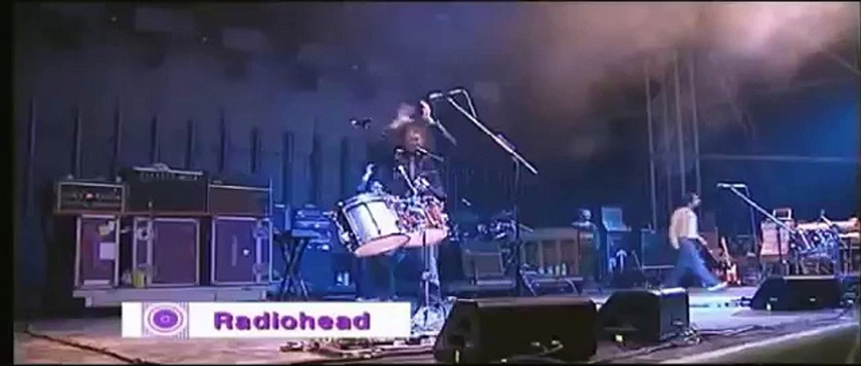 "There, There" by Radiohead (Glastonbury 2003)