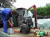 Testing a Landrover engine