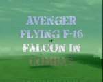 Avenger flying F-16 Falcon (Game:Falcon 4.0 Allied Forces)