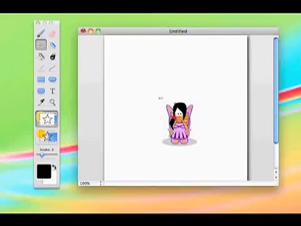 Mac Paintbrush-Transparent Background Tutorial