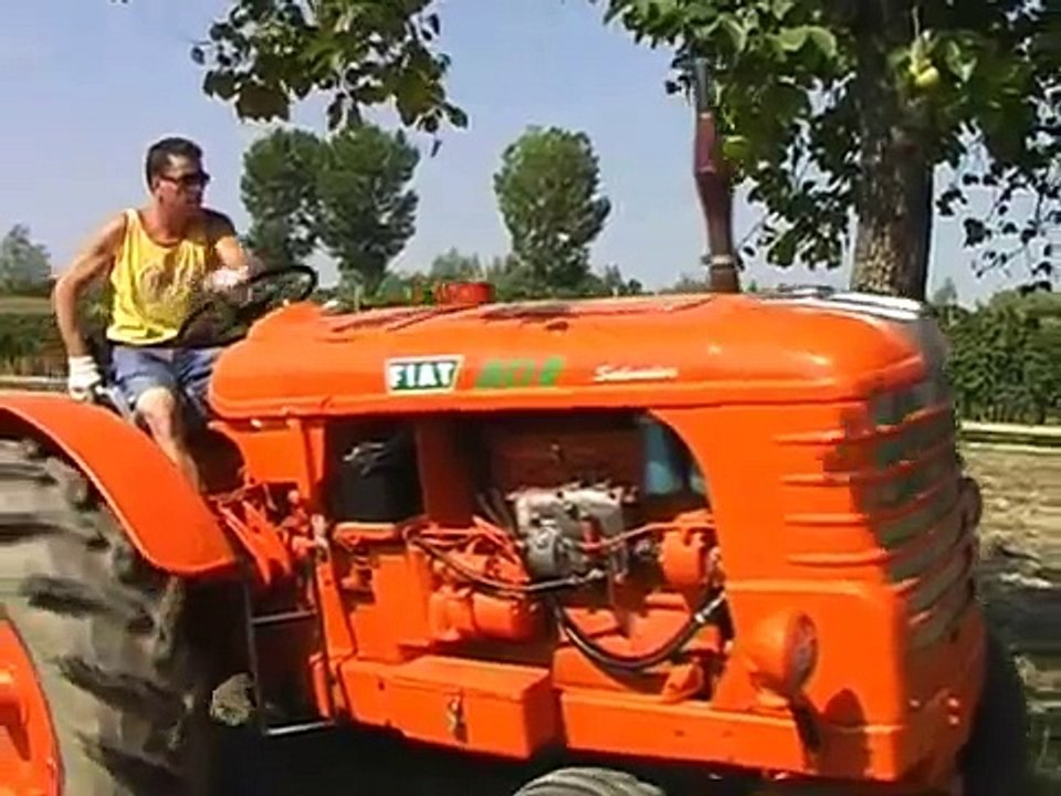 ARATURA CON TRATTORI D'EPOCA - MIRANO (VE) 14-08-2011