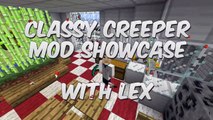 Gentleman Creepers in Minecraft - Classy Creeper Mod Showcase