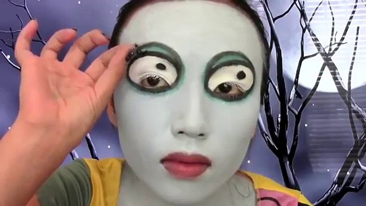 Dope2111! Sally (Nightmare Before Christmas) Make-up Tutorial