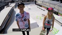 Leticia Bufoni & Curren Caples Skate Street Course Spotlight - X Games Austin 2015