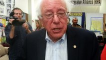 Bernie Sanders says ban fracking now.