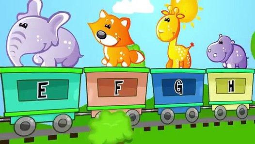 The ABC Animal Train Song - Alphabet Song Children Learn ...