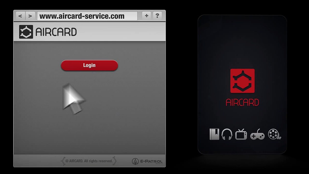 AIRCARD DAM v2 - promote your digital content