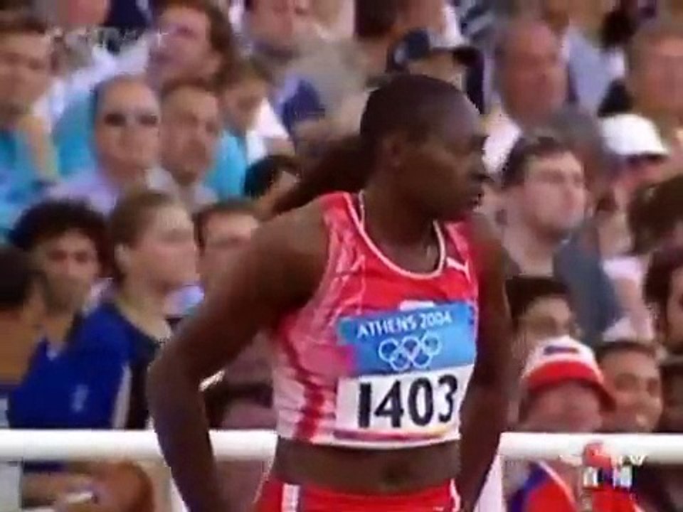 2004 Olympics Women's TJ - 1st - Francoise Mbango Etone