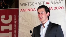 Agenda Austria 2020: Staatsekretär Sebastian Kurz