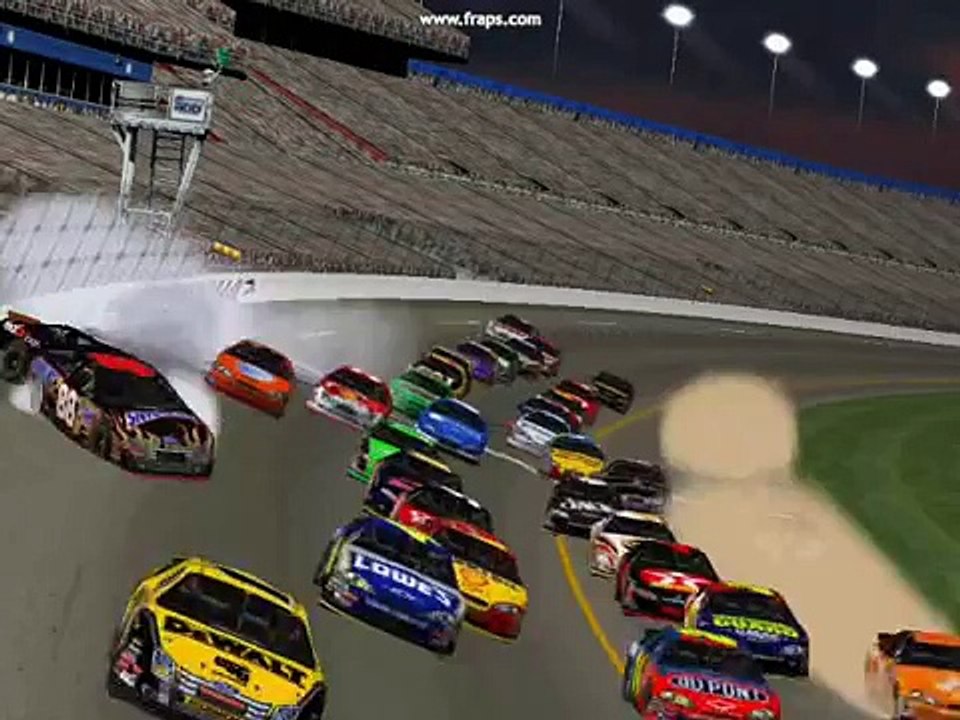 Nascar 2003 crashes, flips, and blowovers
