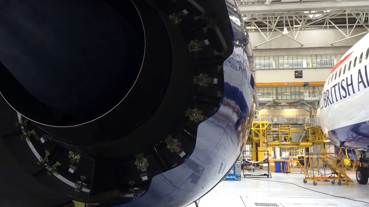 Boeing 787-8, Trent 1000, Thrust Reverser operation.