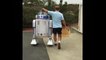 R2-D2 peut maintenant voler - Drone volant géant R2-D2