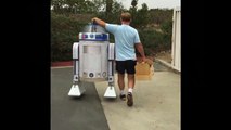 R2-D2 peut maintenant voler - Drone volant géant R2-D2