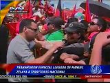 Once Noticias-Transmisión 01 especial de llegada de Manuel Zelaya-sabad 28-may-11- CIN Honduras®