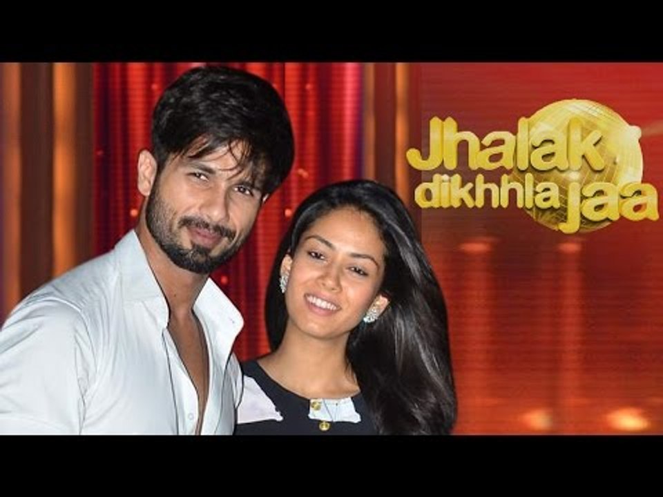 Shahid Kapoor Introduces Wife Mira Rajput on Jhalak Dikhla Jaa 8