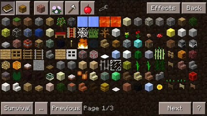 Descargar video: Minecraft PE 0.11.1 _ Apk Too Many Items Mod V2