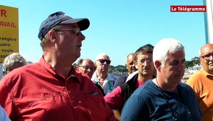 Audierne (29). Rififi autour du chenal d'accès au port